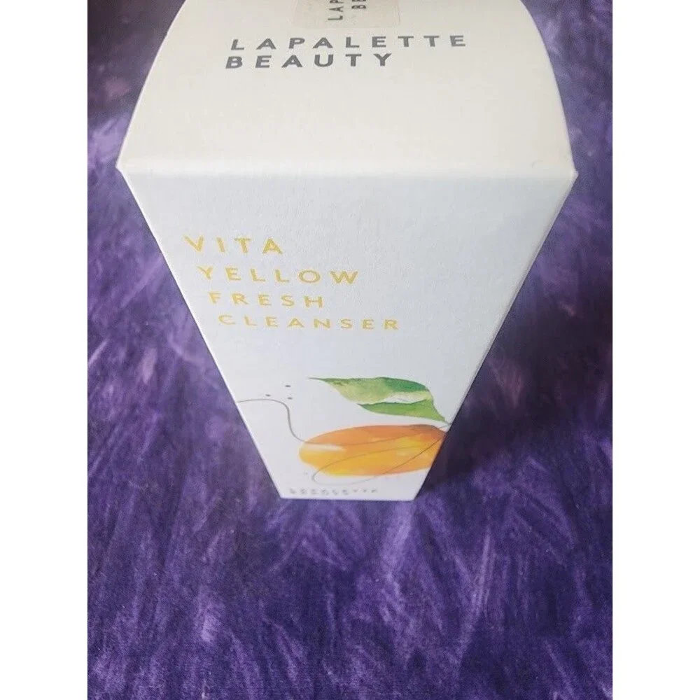 Lapalette Beauty Vita Yellow Fresh Cleanser Skin Care Daily Face Wash Sealed NIB